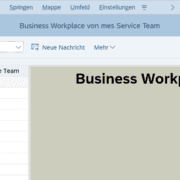 SBWP SAP Business Workplace