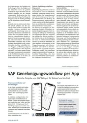 SAP Genehmigungsworkflow per App