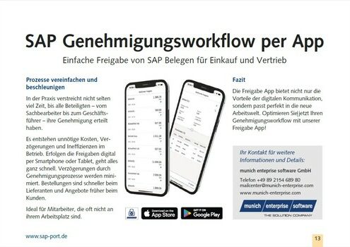 SAP Approval Workflow Per-App